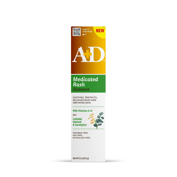 Medicated Rash Ointment Relieves Rash & Skin Irritated Skin - 1 pack - 1.5 oz per pack - plus 3 My Outlet Mall Resealable Storage Pouches