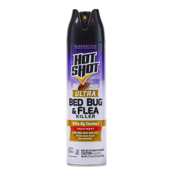 Ultra Bed Bug & Flea Killer Aerosol Formula - 1 pack - 17.5 oz per pack - plus 3 My Outlet Mall Resealable Storage Pouches