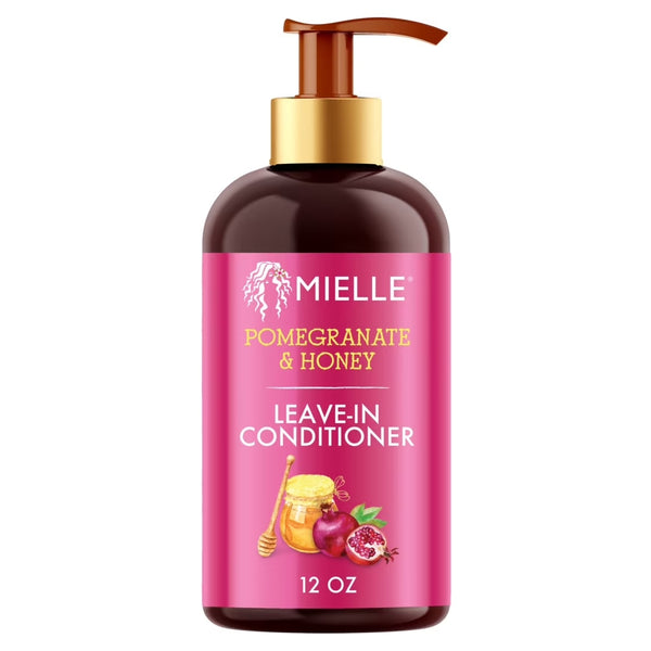 Pomegranate and Honey Leave-In Conditioner - 2 packs - 12Fl oz per pack - plus 3 My Outlet Mall Resealable Storage Pouches