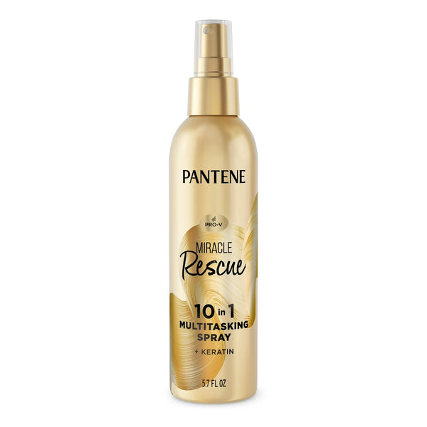 Miracle Rescue 10 in 1 Multitasking Leave-in Conditioner Spray - 1 pack - 5.7 oz per pack - plus 3 My Outlet Mall Resealable Storage Pouches