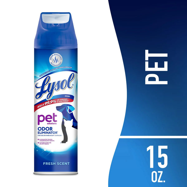Pet Odor Eliminator Spray, Sanitizing and Disinfecting Spray for Pet Odors - 2 packs - 15 oz per pack - plus 3 My Outlet Mall Resealable Storage Pouches