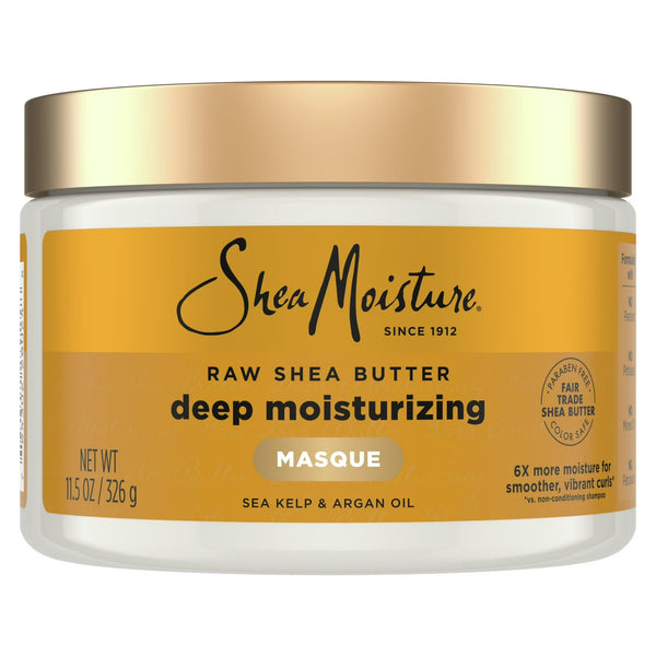 Raw Shea Butter Deep Treatment Masque - 3 packs - 12 oz per pack - plus 3 My Outlet Mall Resealable Storage Pouches