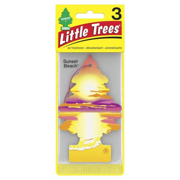 Air Freshener Sunset Beach Fragrance - 1 pack - 3 count per pack plus 3 My Outlet Mall Resealable Storage Pouches