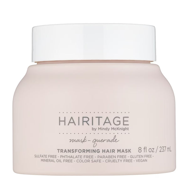 Mask-Querade Moisturizing Argan Oil Hair Mask with Aloe for Dry Damaged Hair + Anti Frizz, Color Safe - 1 pack - 8 oz per pack - plus 3 My Outlet Mall Resealable Storage Pouches