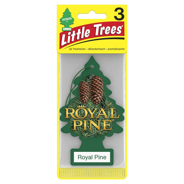 Air Freshener Royal Pine Fragrance 3 count - 1 pack - plus 3 My Outlet Mall Resealable Storage Pouches