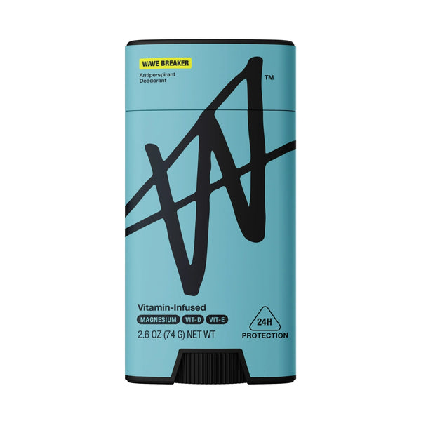 Jake Paul Men's Antiperspirant Deodorant Odor Blocking Sweat Protection Wave Breaker - 1 pack - 2.6 oz per pack - plus 3 My Outlet Mall Resealable Storage Pouches