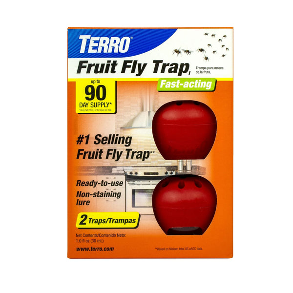 Fruit Fly Traps  - 1 pack - plus 3 My Outlet Mall Resealable Storage Pouches