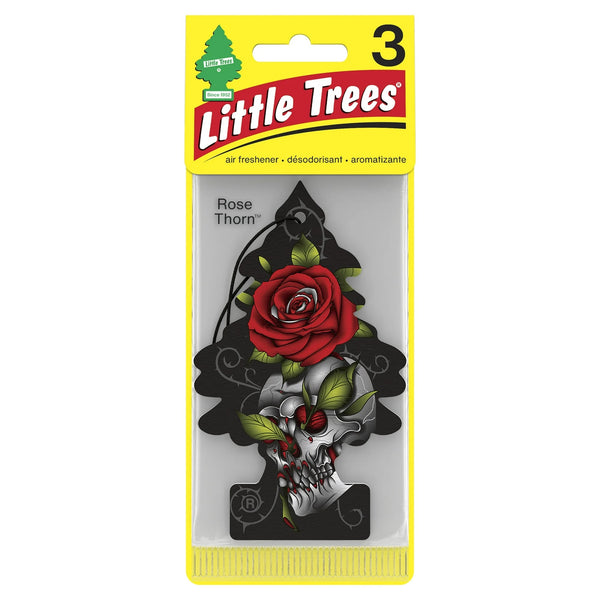 Air Freshener Rose Thorn Fragrance 3 count - 1 pack - plus 3 My Outlet Mall Resealable Storage Pouches