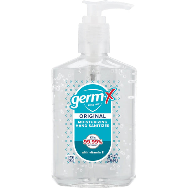 Original Hand Sanitizer Gel, 62% Ethyl Alcohol with Vitamin E, Scented, Travel Size - 3 packs - 8 fl oz per pack - plus 3 My Outlet Mall Resealable Storage Pouches