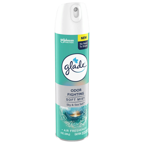 Air Freshener Spray Infused with Essential Oils, Sky & Sea Salt - 1 pack - 8.0 oz per pack - plus 3 My Outlet Mall Resealable Storage Pouches