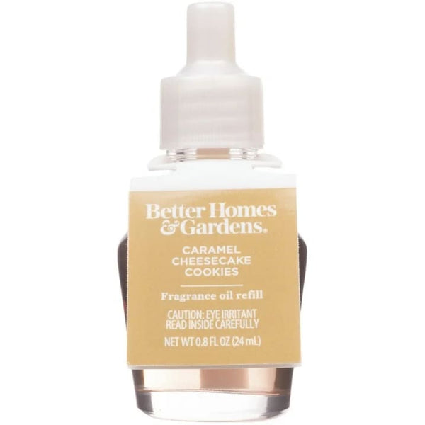 Aroma Accents Oil Refill 24 mL, Caramel Cheesecake Cookies - 1 pack - plus 3 My Outlet Mall Resealable Storage Pouches