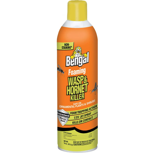 Foaming Wasp & Hornet Killer, Aerosol Can - 1 pack - 16 oz per pack - plus 3 My Outlet Mall Resealable Storage Pouches