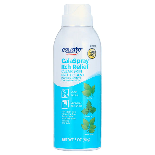 Cala Spray Itch Relief Clear Skin Protectant - 2 packs - 3 oz per pack - plus 3 My Outlet Mall Resealable Storage Pouches