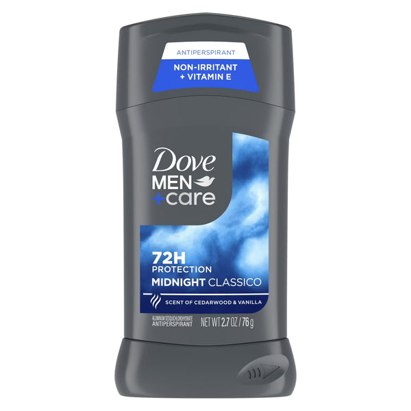 Men+Care Antiperspirant Deodorant Stick for Men Midnight Classico - 1 pack - 2.7 oz per pack - plus 3 My Outlet Mall Resealable Storage Pouches