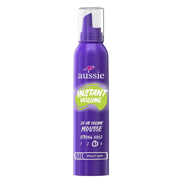 Instant Volume Mousse, 24-Hour Volume Mousse - 2 packs - 6 oz per pack - plus 3 My Outlet Mall Resealable Storage Pouches