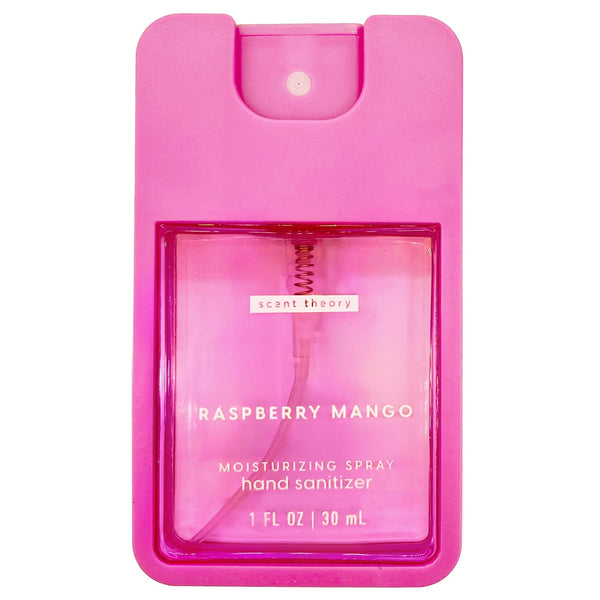 Hand Sanitizer Spray, Raspberry Mango - 2 packs - 1fl oz per pack - plus 3 My Outlet Mall Resealable Storage Pouches