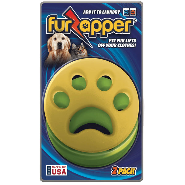 Reusable Yellow Lint Remover - 2 packs - 2 count per pack plus 3 My Outlet Mall Resealable Storage Pouches