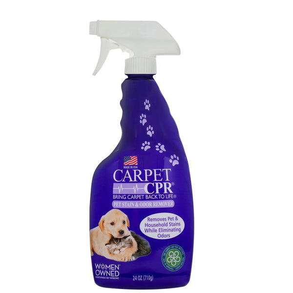 Carpet Pet Stain & Odor Remover - 3 packs - 24 oz per pack - plus 3 My Outlet Mall Resealable Storage Pouches