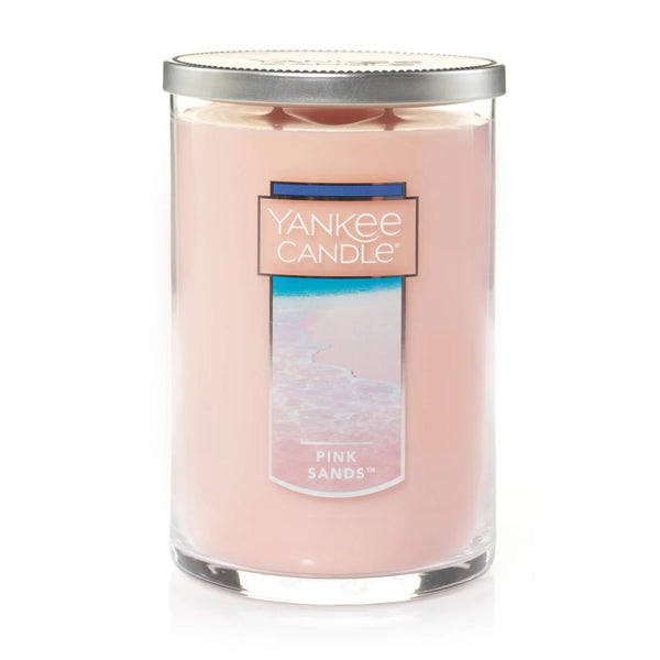 Candle Pink Sands Large 2 Wick Tumbler Candle - 2 packs - 22 oz per pack - plus 3 My Outlet Mall Resealable Storage Pouches