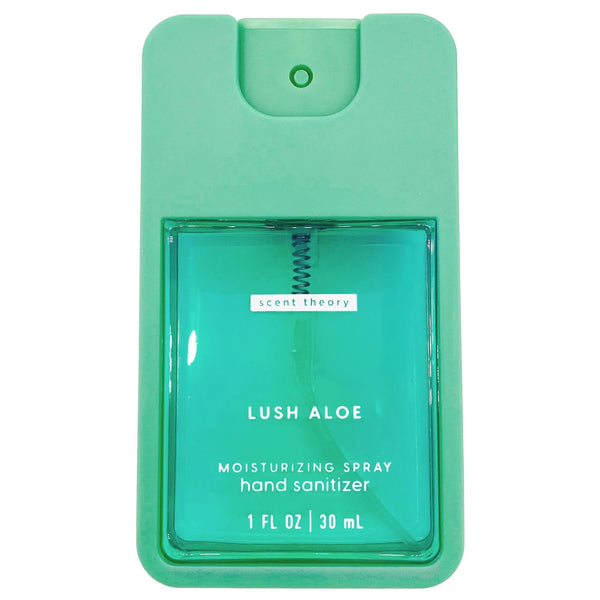Hand Sanitizer Spray, Lush Aloe - 1 pack - 1fl oz per pack - plus 3 My Outlet Mall Resealable Storage Pouches