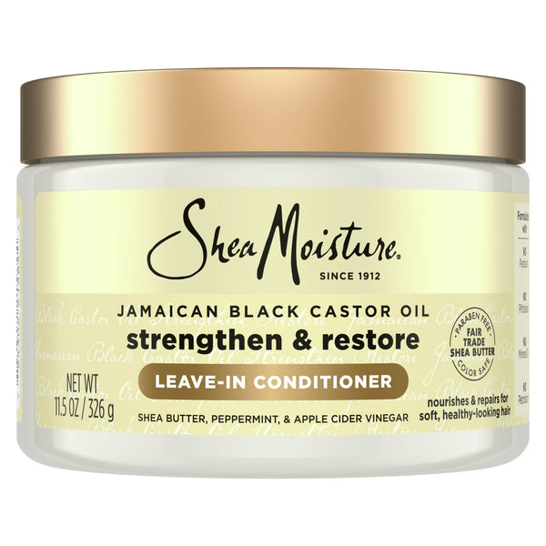 Jamaican Black Castor Oil Strengthen & Restore Leave-in Conditioner All Hair - 1 pack - 11.5 oz per pack - plus 3 My Outlet Mall Resealable Storage Pouches