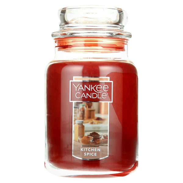 Candle Kitchen Spice Original Large Scented Jar Candle - 1 pack - 22 oz per pack - plus 3 My Outlet Mall Resealable Storage Pouches