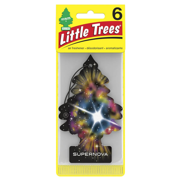 Air Freshener Supernova Fragrance 6 count - 2 packs - plus 3 My Outlet Mall Resealable Storage Pouches