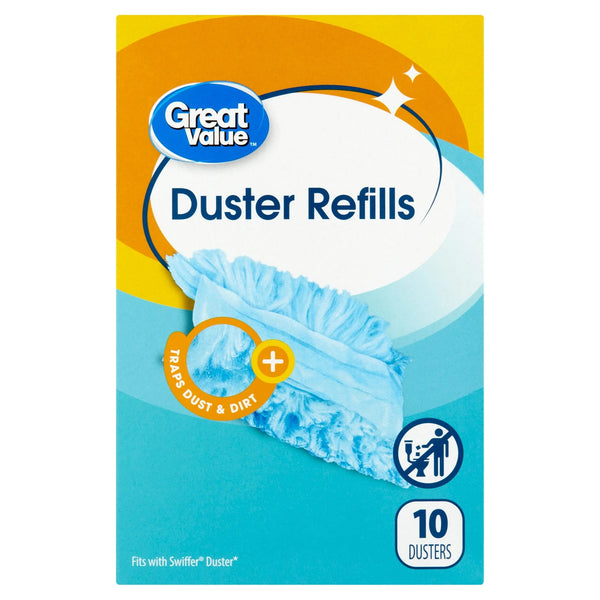 Duster Refill - 1 pack - 10 count per pack plus 3 My Outlet Mall Resealable Storage Pouches