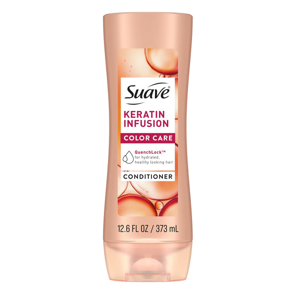 Professionals Keratin Infusion Conditioner, Color Care - 3 packs - 12.6fl oz per pack - plus 3 My Outlet Mall Resealable Storage Pouches