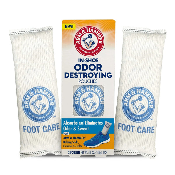 In-Shoe Odor Destroying Pouches - 1 pack - 2 count per pack - plus 3 My Outlet Mall Resealable Storage Pouches