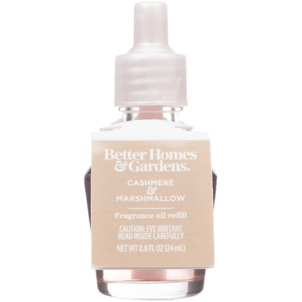 Aroma Accents Oil Refill 24 mL, Cashmere & Marshmallow - 2 packs - plus 3 My Outlet Mall Resealable Storage Pouches
