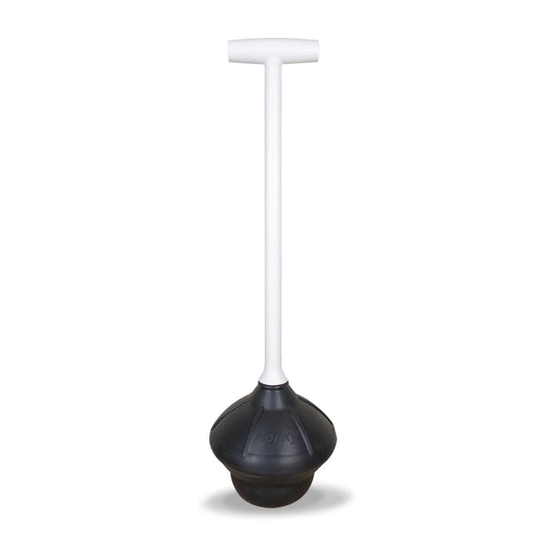 Toilet Plunger Fits All Bowl Shapes Clears Common Clogs, Flexible Rubber for Effective Plunge - 1 pack - plus 3 My Outlet Mall Resealable Storage Pouches