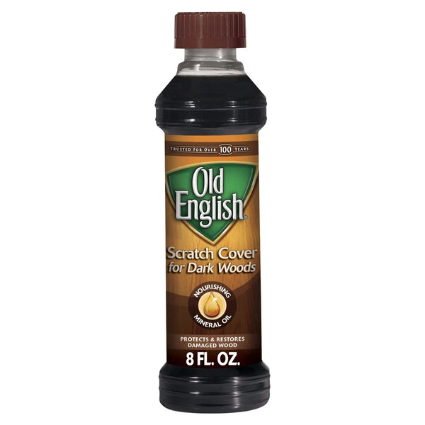 Dark Wood Furniture Oil Scratch Cover Polish - 1 pack - 16 oz per pack - plus 3 My Outlet Mall Resealable Storage Pouches