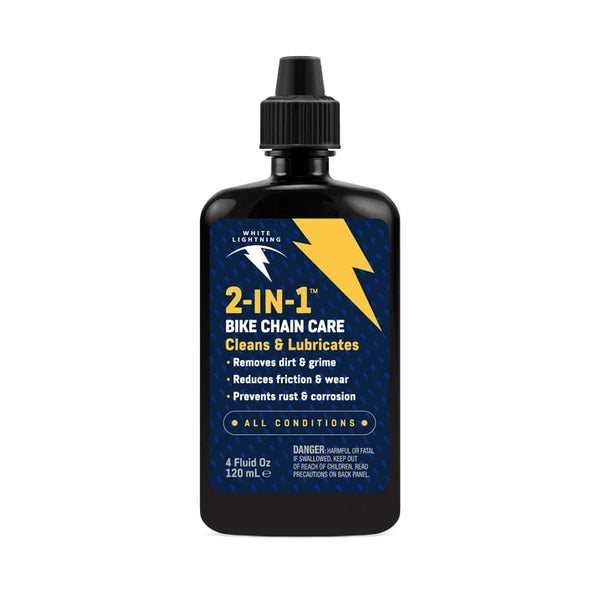 2-in-1 Fast & Easy Bicycle Chain Lube - 1 pack - 4 oz per pack - plus 3 My Outlet Mall Resealable Storage Pouches