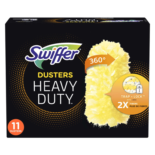 Duster Multi-Surface Heavy Duty Unscented Refills - 1 pack - 11 Count per pack - plus 3 My Outlet Mall Resealable Storage Pouches