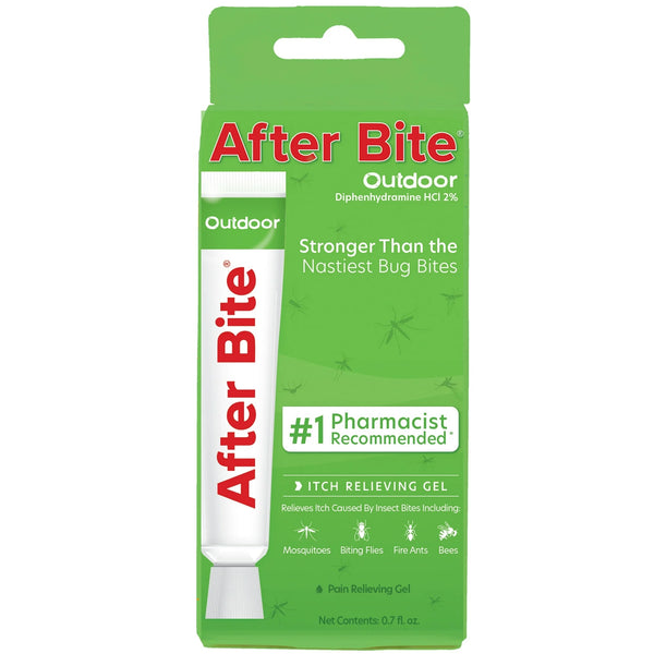 Outdoor Formula Pain Relieving Gel, Portable Instant Relief, Insect Bite Treatment - 1 pack - 7 oz per pack - plus 3 My Outlet Mall Resealable Storage Pouches