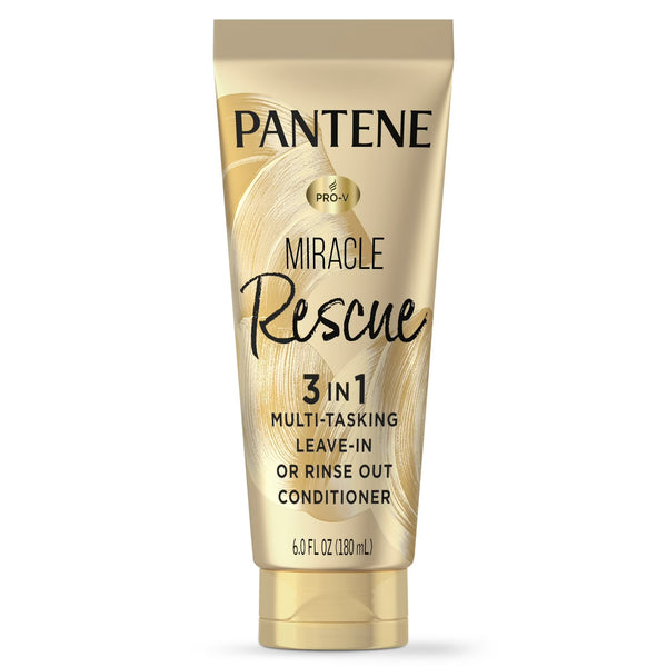 Miracle Rescue 3in1 Multi-Tasking Leave in Conditioner - 2 packs - 6Fl oz per pack - plus 3 My Outlet Mall Resealable Storage Pouches