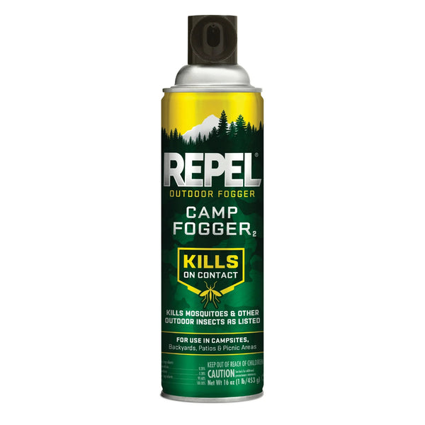 Outdoor Fogger Camp Fogger, Kills Mosquitoes and Other Outdoor Insects - 2 packs - 16 oz per pack - plus 3 My Outlet Mall Resealable Storage Pouches