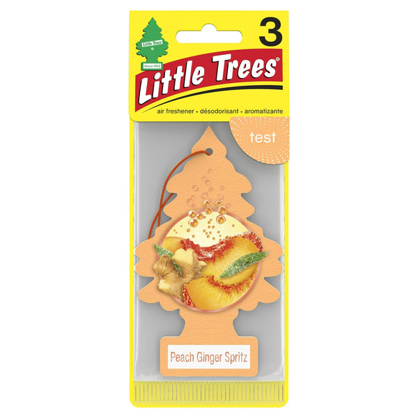 Air Freshener Peach Ginger Spritz Fragrance 3 count - 2 packs - plus 3 My Outlet Mall Resealable Storage Pouches