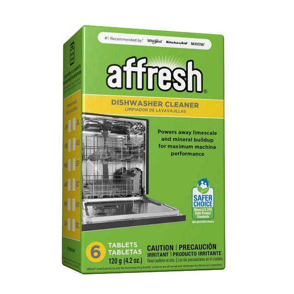 Dishwasher Cleaner with 6 Tablets in Carton - 1 pack - plus 3 My Outlet Mall Resealable Storage Pouches