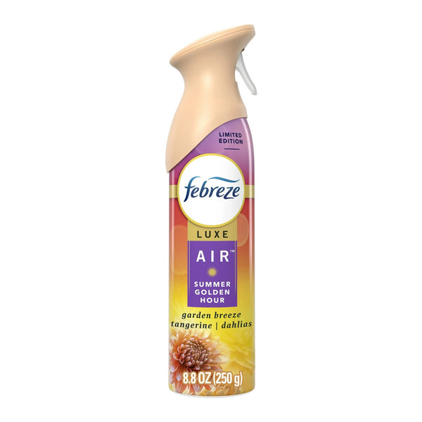 Air Freshener Spray, Odor-Fighting Room Spray, Summer Golden Hour Scent - 1 pack - 8.8 oz per pack - plus 3 My Outlet Mall Resealable Storage Pouches