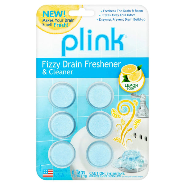 Fizzy Drain Freshener & Cleaner - 2 packs - plus 3 My Outlet Mall Resealable Storage Pouches