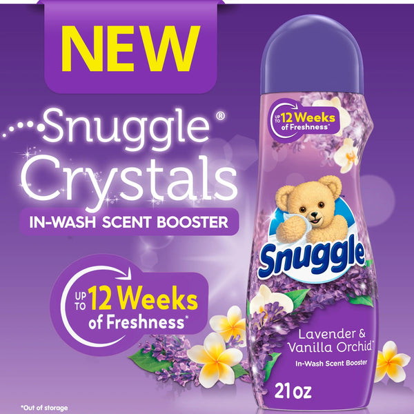 In Wash Scent Booster, Lavender & Vanilla Orchid- 2 packs - 21 oz per pack - plus 3 My Outlet Mall Resealable Storage Pouches