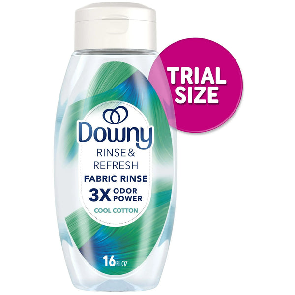 Rinse & Refresh Laundry Odor Remover and Fabric Softener, Cool Cotton -1 pack - 16 oz per pack - plus 3 My Outlet Mall Resealable Storage Pouches