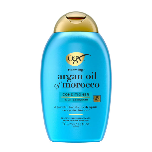 Renewing + Argan Oil of Morocco Nourishing Daily Conditioner - 2 packs - 13Fl oz per pack - plus 3 My Outlet Mall Resealable Storage Pouches