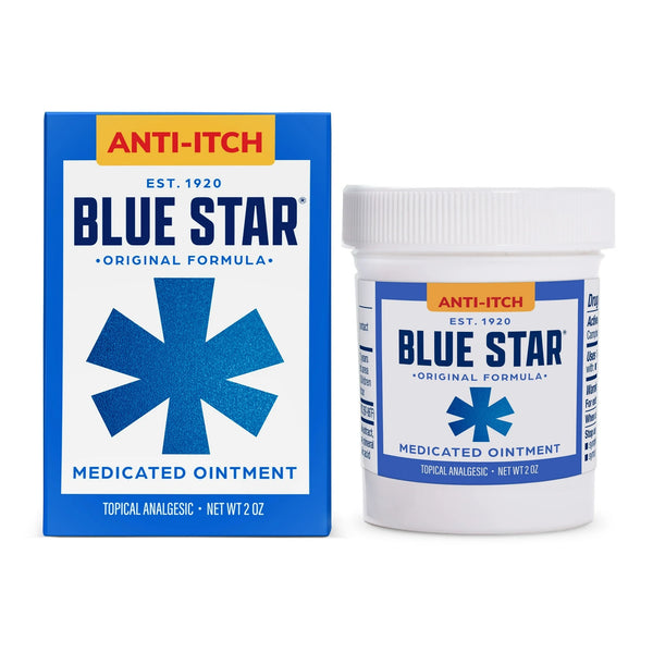 Anti-Itch Medicated Ointment, Hydrocortisone and Steroid-Free - 1 pack - 2 oz per pack - plus 3 My Outlet Mall Resealable Storage Pouches
