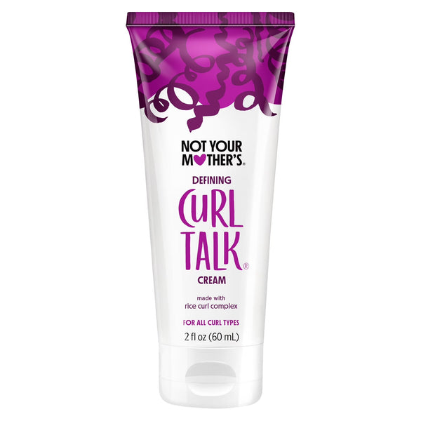 Curl Talk Defining Curl Cream, Travel Size - 2 packs - 2fl oz per pack - plus 3 My Outlet Mall Resealable Storage Pouches