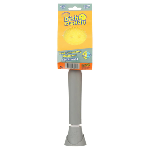 Dish Wand, Soap Dispensing Dish Brush, Texture Changing Sponge, Dish Scrub Brush with Scraper, Scrubbing Head, & Drip Stand - 2 packs - plus 3 My Outlet Mall Resealable Storage Pouches