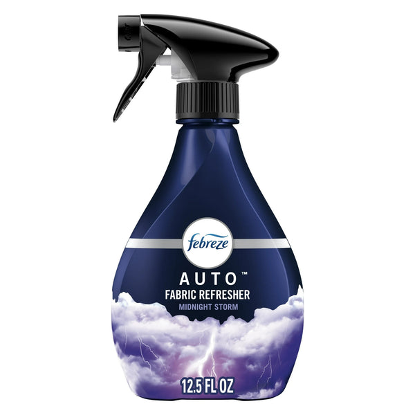Auto Car Fabric Spray, Odor Fighting Air Freshener, Midnight Storm - 1 pack - 12.5 fl oz per pack - plus 3 My Outlet Mall Resealable Storage Pouches