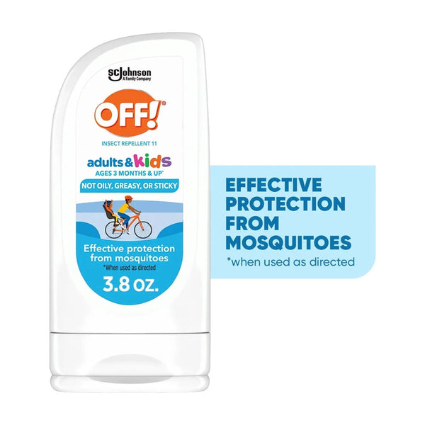 Picaridin Insect Repellent Lotion for Adults & Kids, Fragrance-Free, Deet Free Bug Repellent for Everyday Protection from Mosquitoes, Travel Essentials - 3 packs - 3.8 oz per pack - plus 3 My Outlet Mall Resealable Storage Pouches